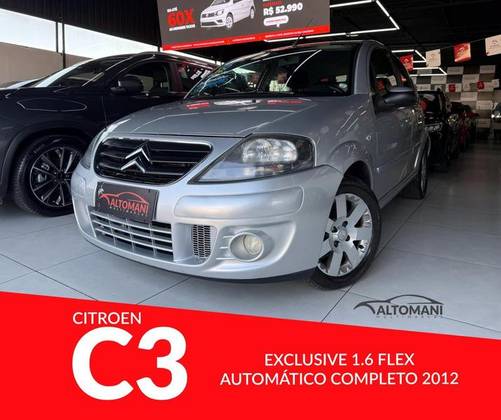 CITROËN C3 1.6 EXCLUSIVE 16V FLEX 4P MANUAL